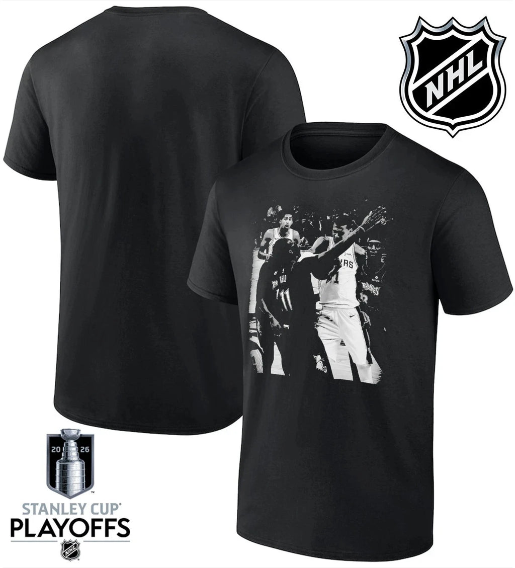 WEMBY’S ELBOW ON NAZ REID SHIRT