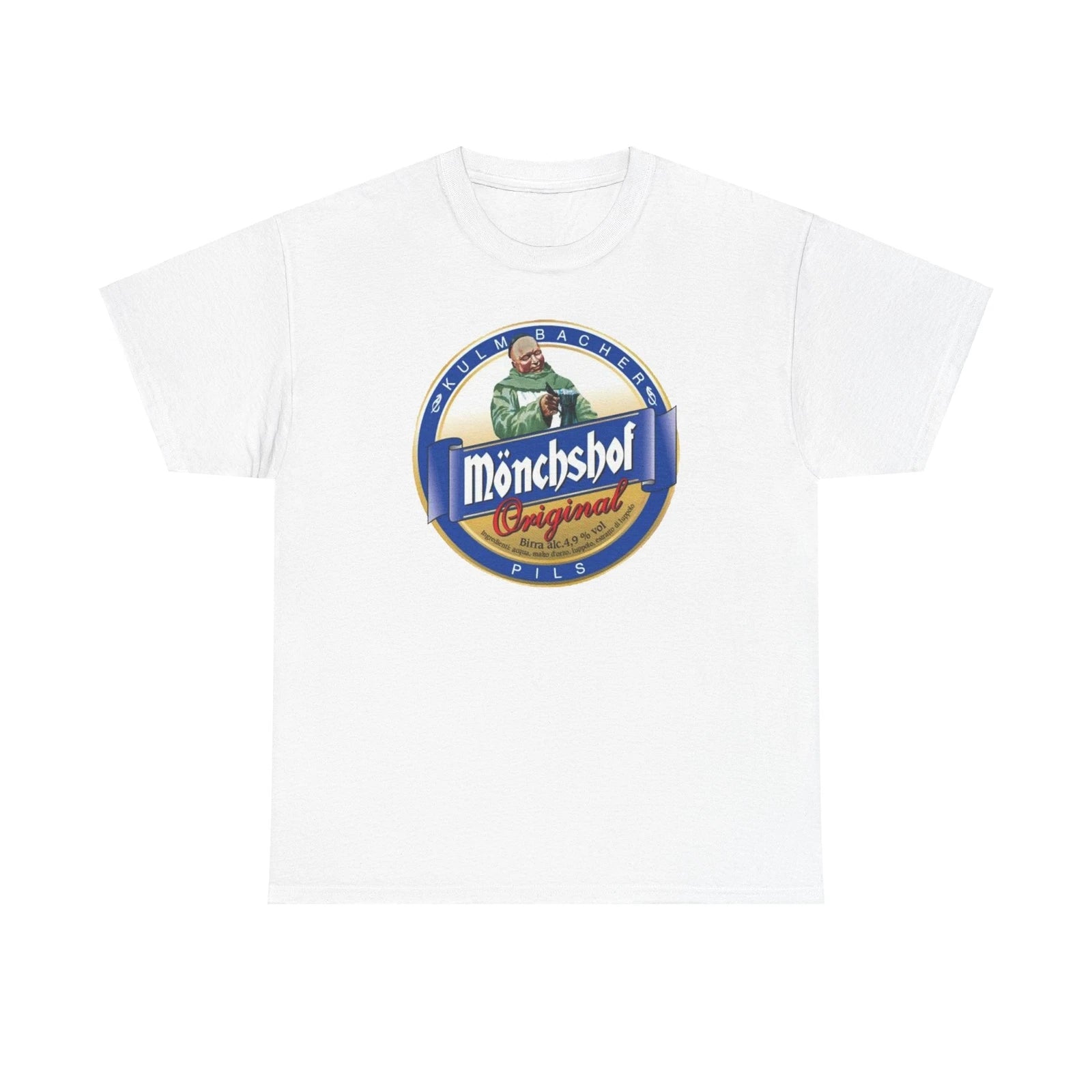 Kulmbacher Monchshof Original Pils German Beer T-Shirt, Apparel, Brewery Gift