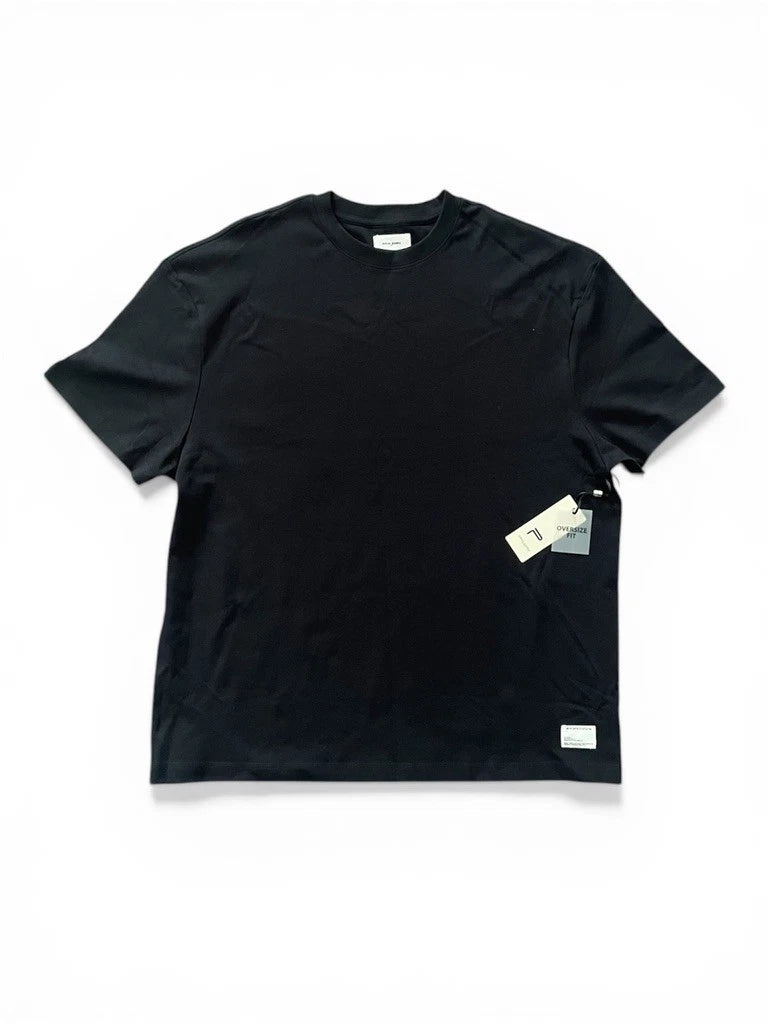 Public Supply NYC Short Sleeve T-Shirt - Oversized Fit, Size 2XL, Black & White