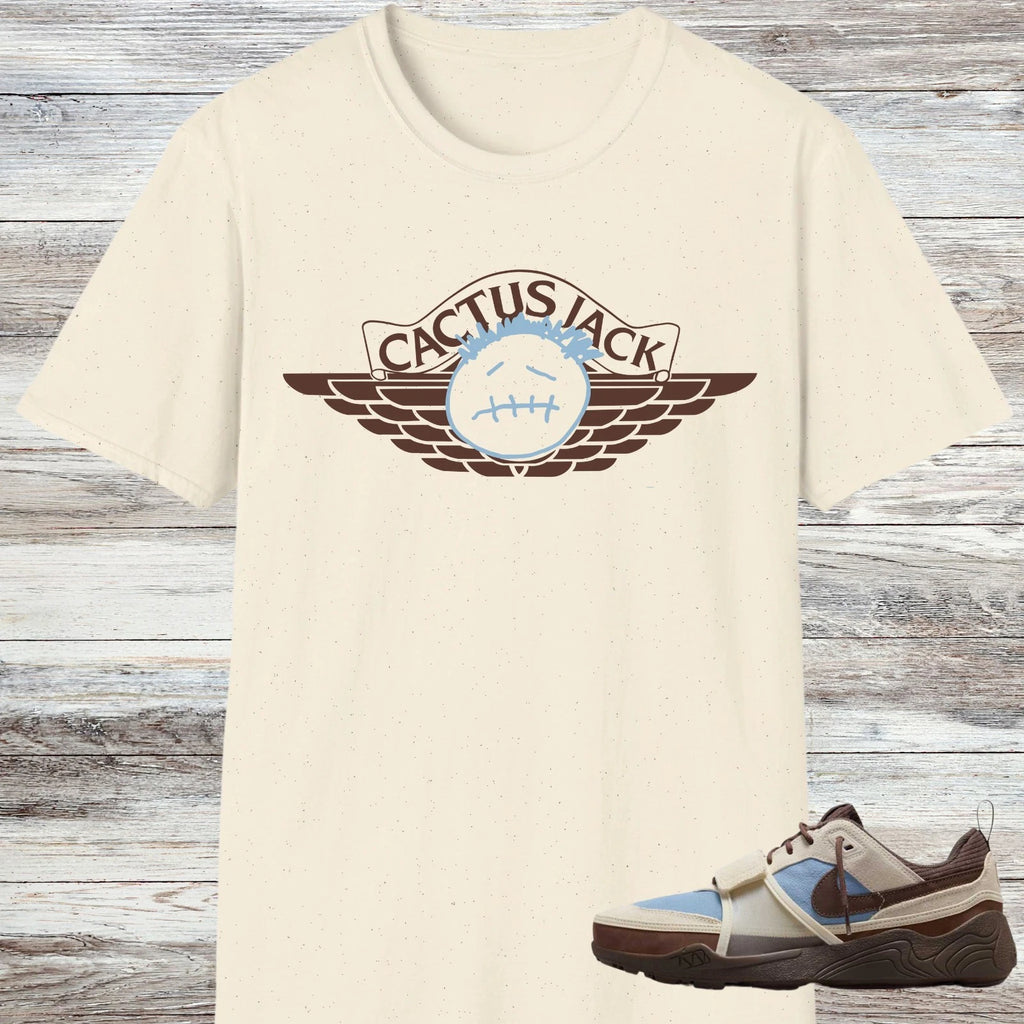 Travis Scott Field Jaxx Leche Blue Sneaker Match Shirt, Leche Blue Baroque Brown