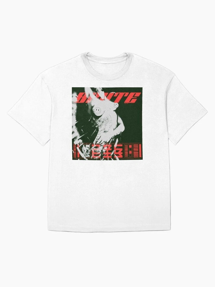Graphisme Streetwear Brute T Shirt Urban Graphic Design Modern Casual Fashion