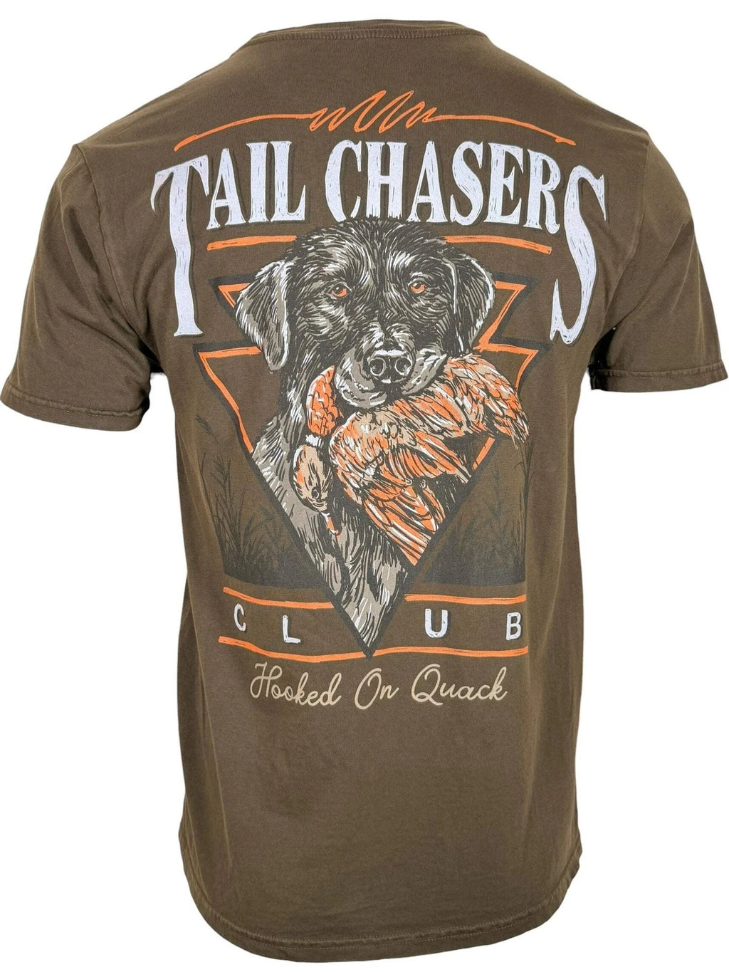 Tail Chasers Men’s T-shirt Hooked On Quack