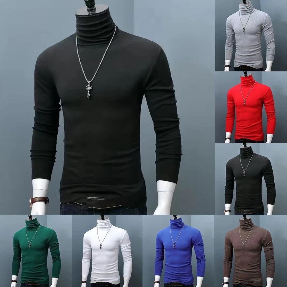 A Must Have Men's Fashionable Slim Fit Pullover Top Perfect for Cold Weather