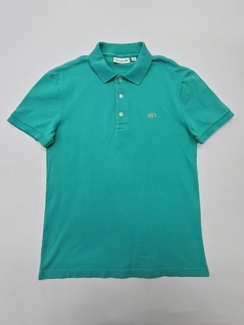 Lacoste Boys Turquoise Slim Fit Polo Shirt Size 3