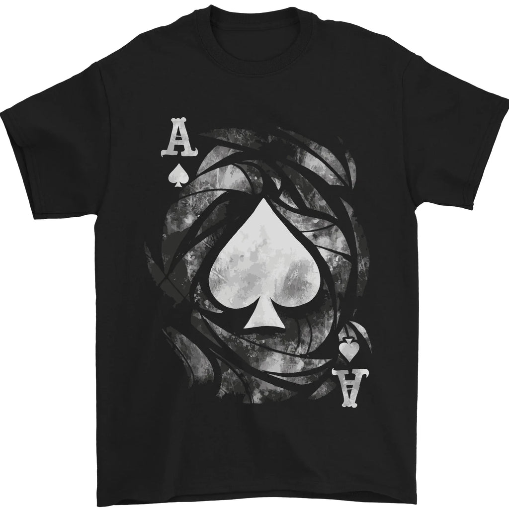 The Ace of Spades Mens T-Shirt 100% Cotton
