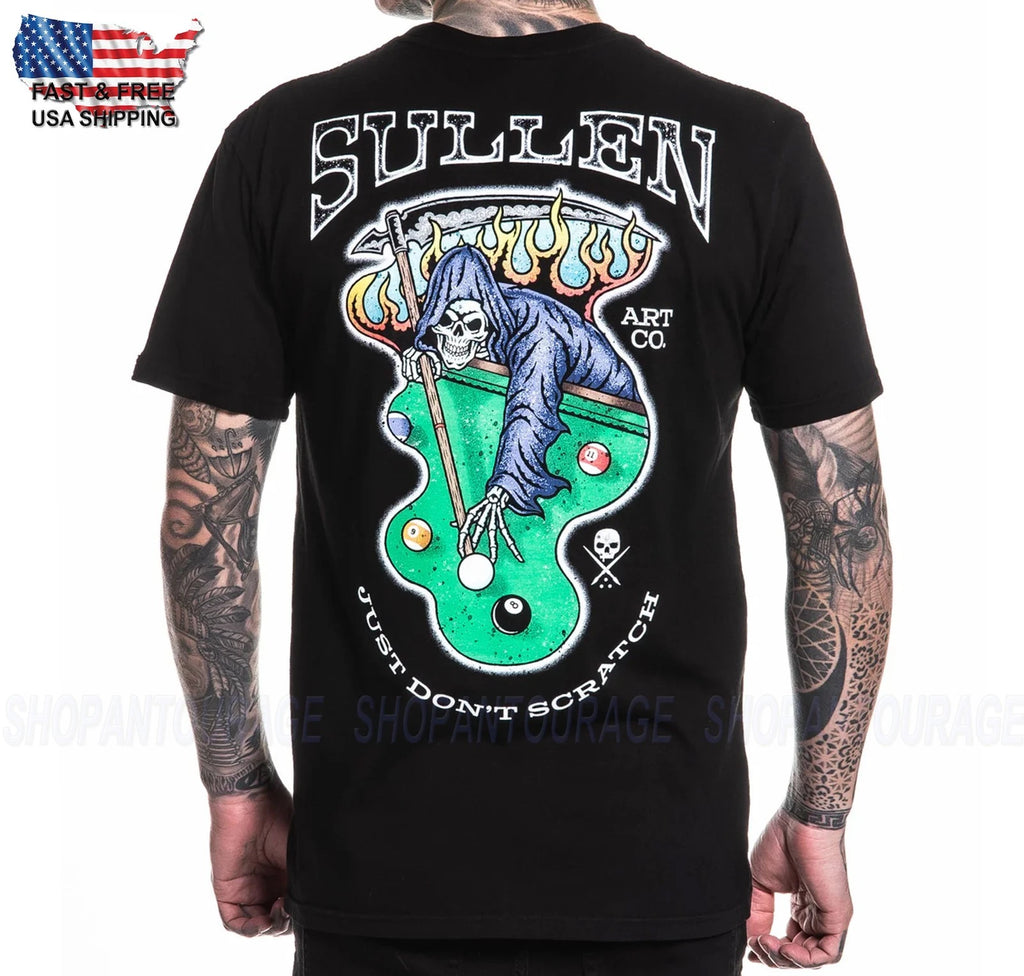 Sullen Art Collective Don`T Scratch Premium SCM8114 Short Sleeve T-shirt For Men