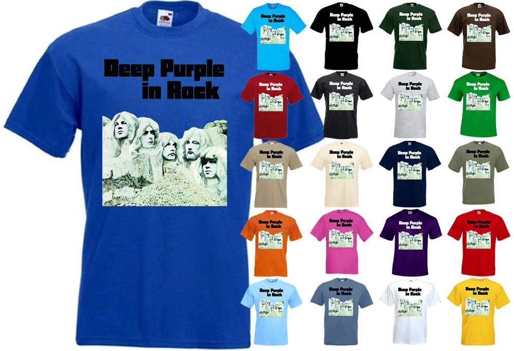 Deep Purple In Rock t-shirt hard rock band all colors all sizes S-5XL