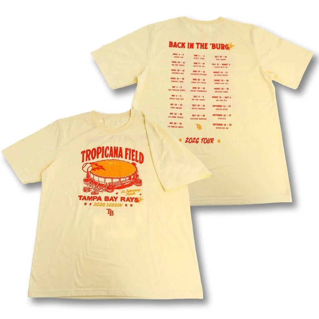 TB Rays Tropicana Field Tour Shirt Giveaway 2026 Tour Shirt