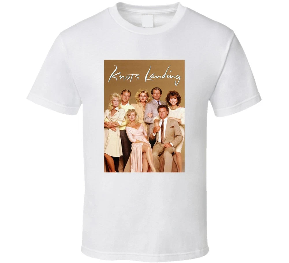 Knots Landing Tv Show Tee Retro Television Series Fan T Shirt