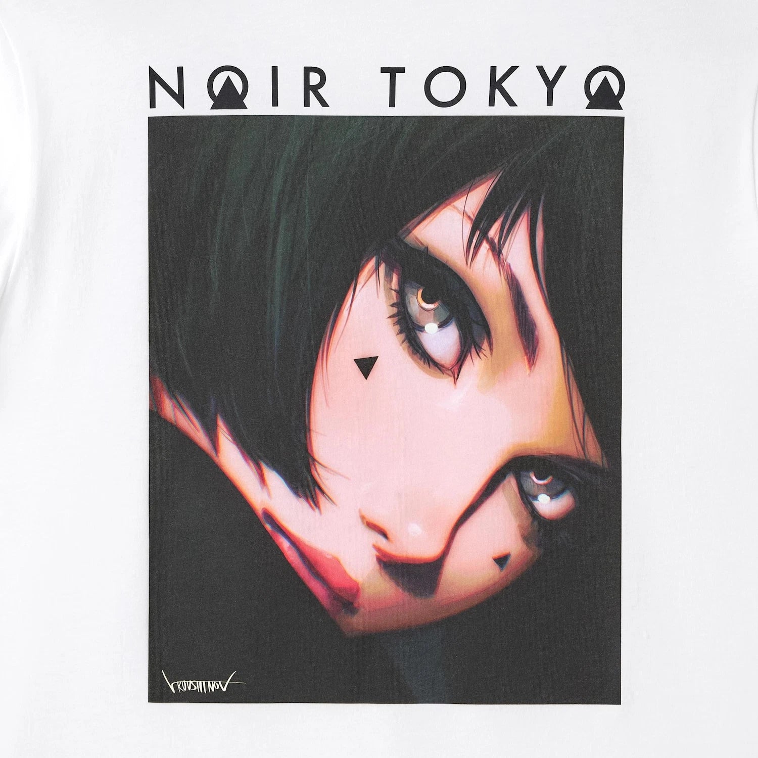 Noir Tokyo Ilya Kuvshinov GU Graphic T-Shirt White XL Japan Official NEW Tags