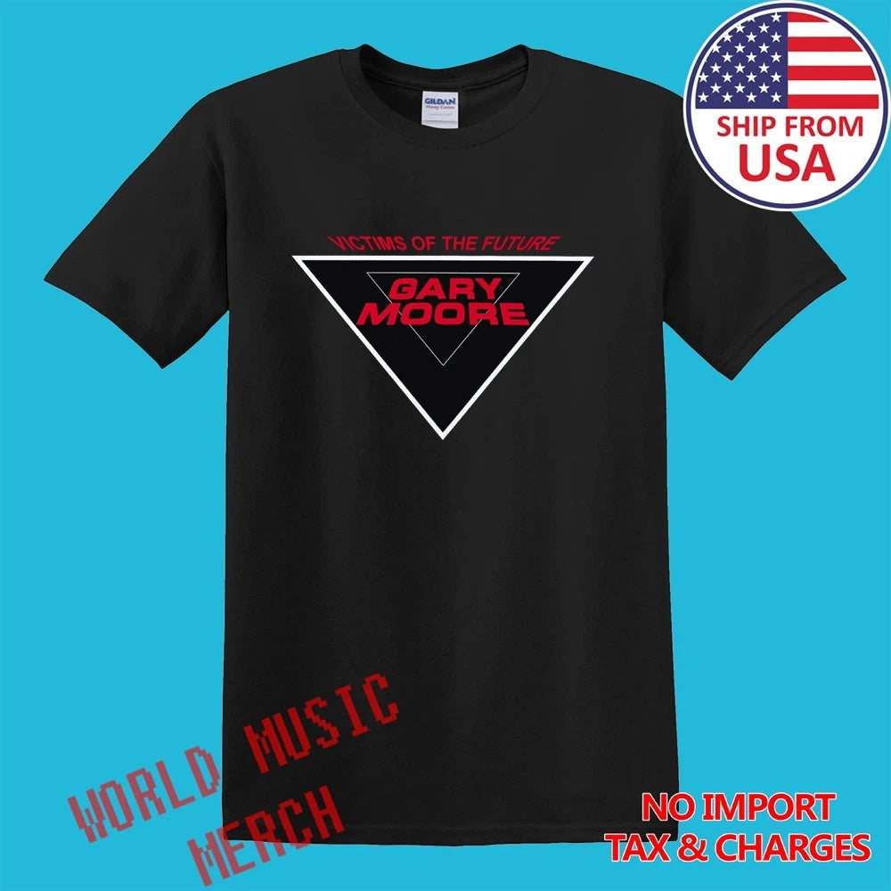 Gary Moore Victims Of The Future Men's Black Size S-5XL