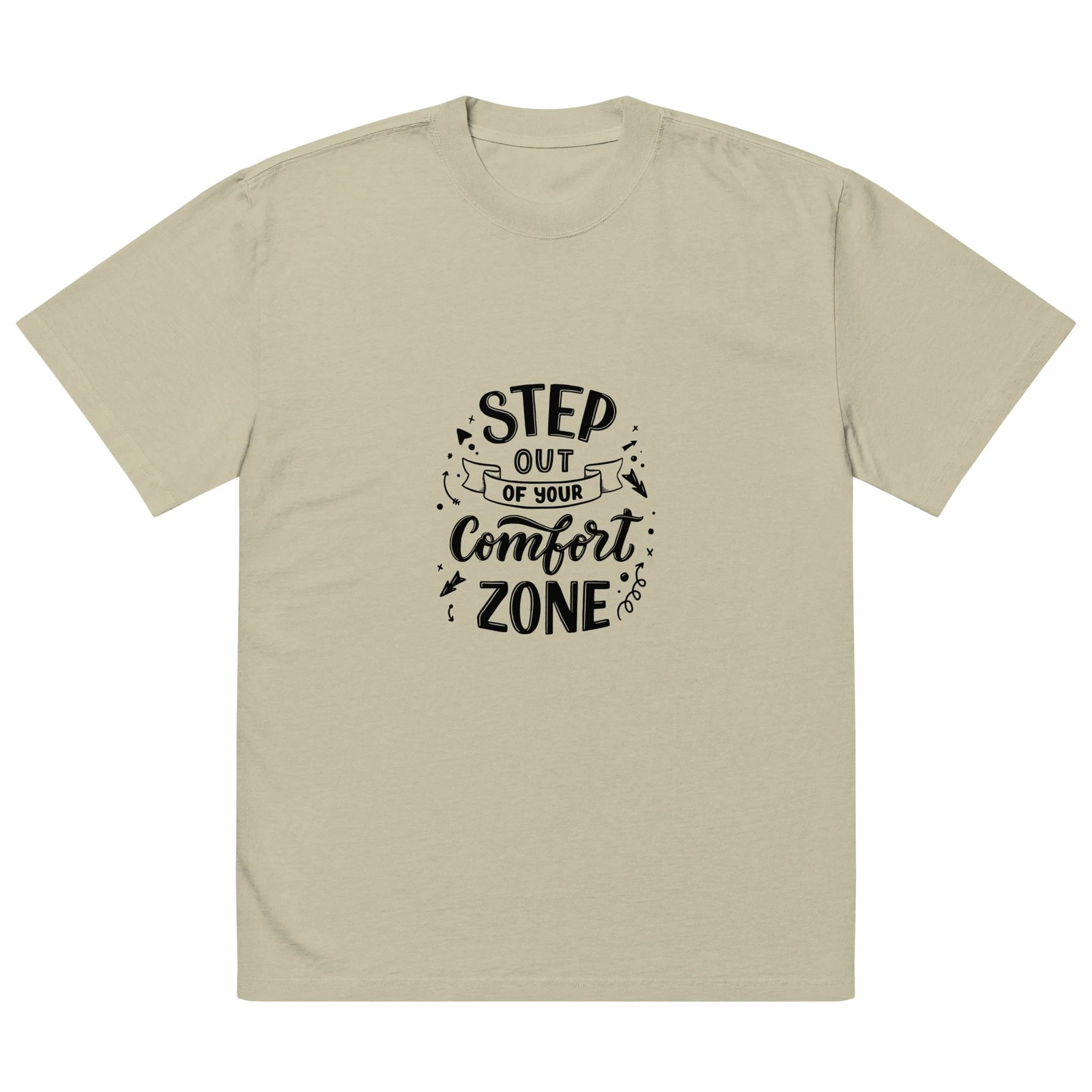 Coastline Oversized Faded T-Shirt