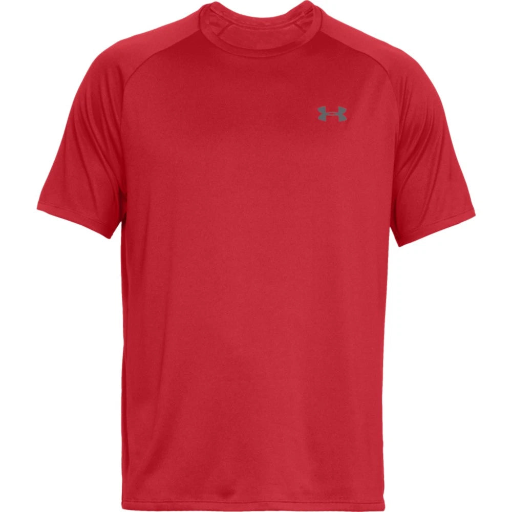 Under Armour 1326413 Men's UA Tech 2.0 Short Sleeve T-Shirt, Red, X-Large
