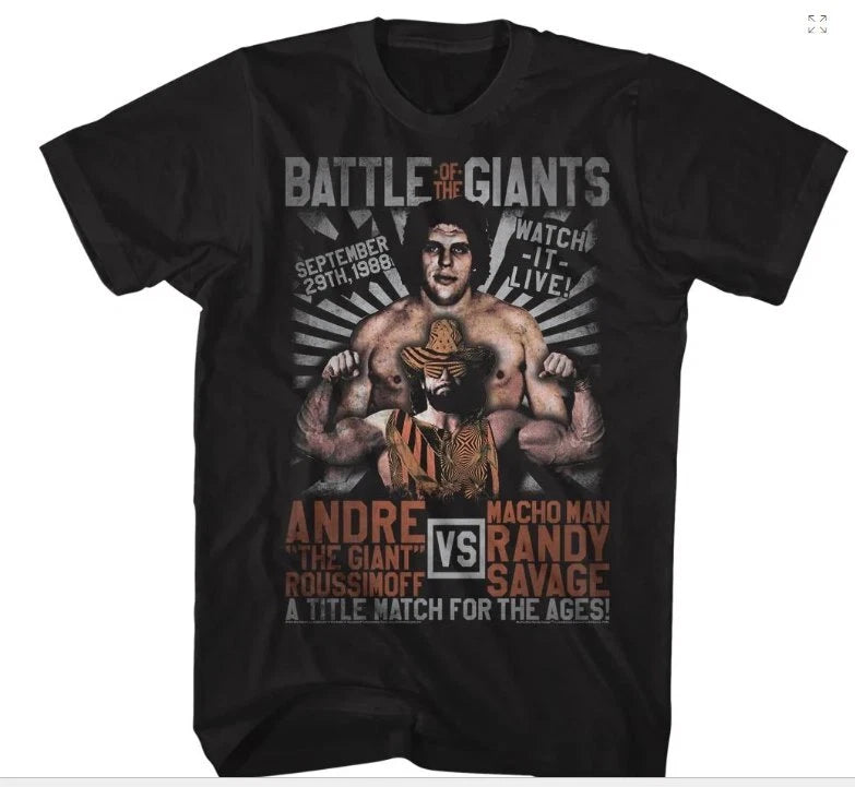 Andre The Giant Versus Match Adult Short-Sleeve T-Shirt