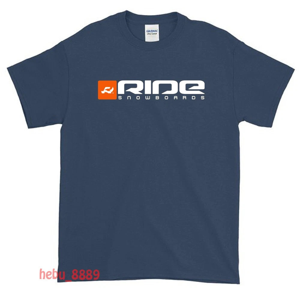 New RIDE SNOWBOARDS Logo Unisex T shirt Funny Size S to XXL