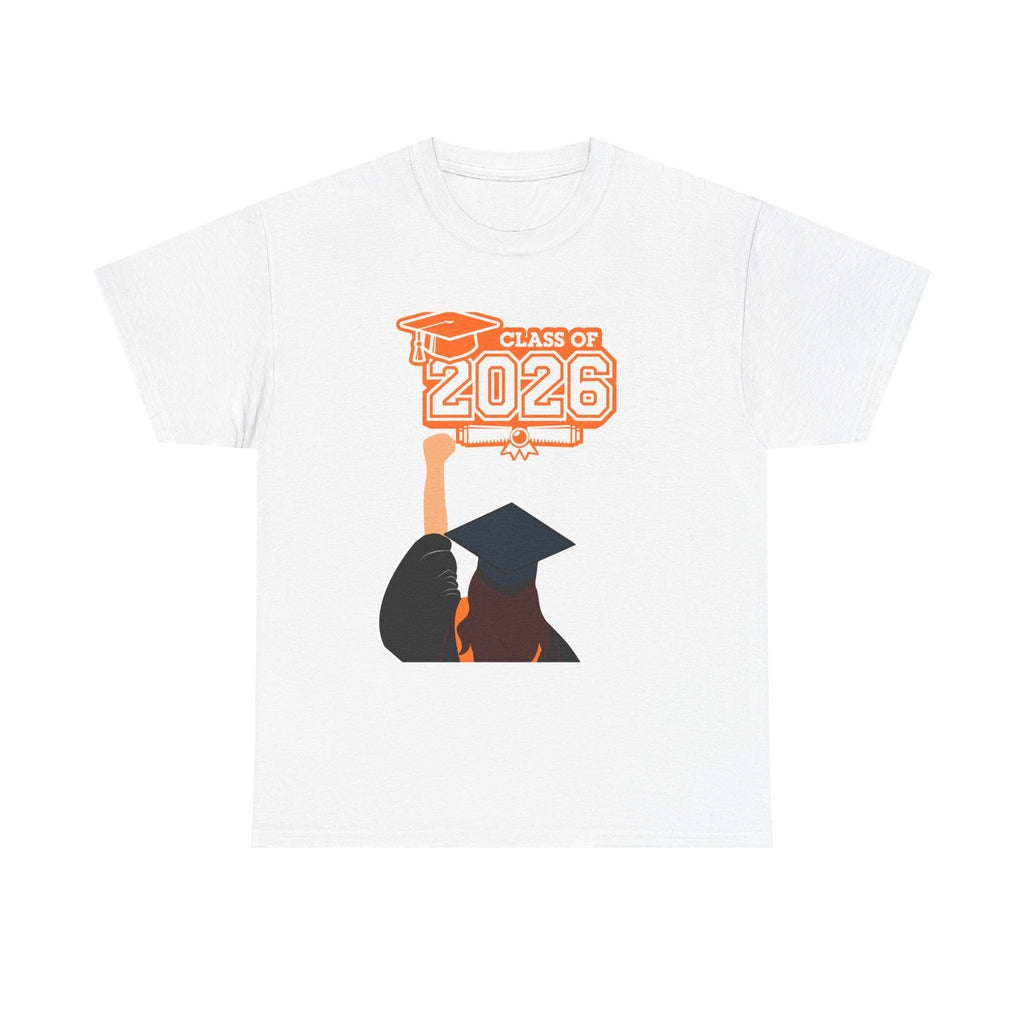 Class of 2026 Graduation Cap Tee | Graduate Silhouette Shirt