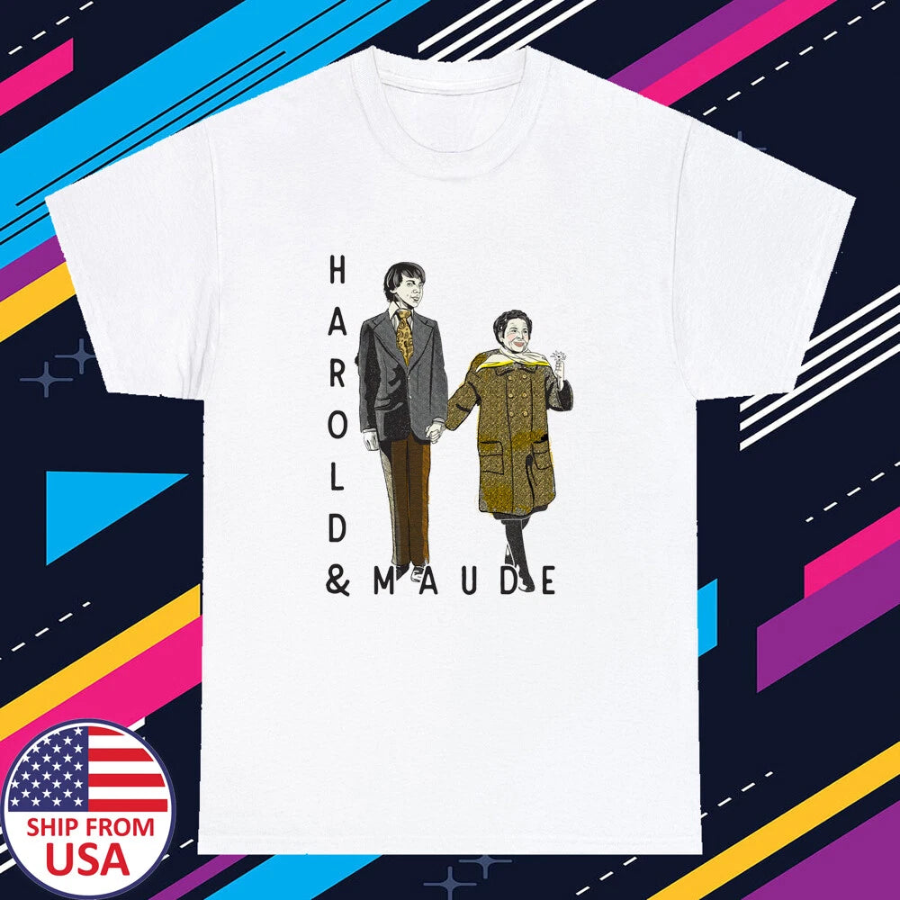 Harold and Maude Poster Men's White Size S-5XL