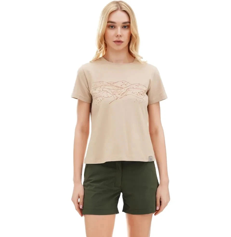 T-shirt Turbat Geometria Wmn