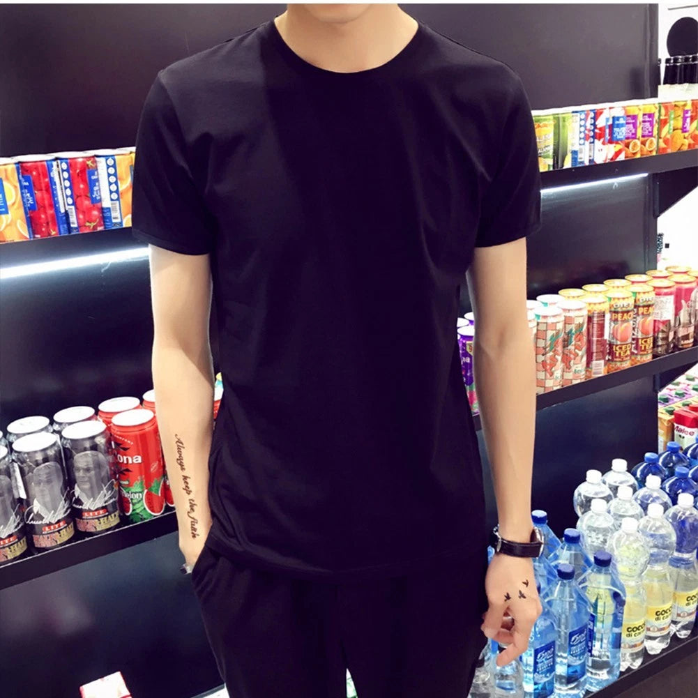 Men's Relaxed Oversized T Shirt Short Sleeve for Fashionable Casual Looks