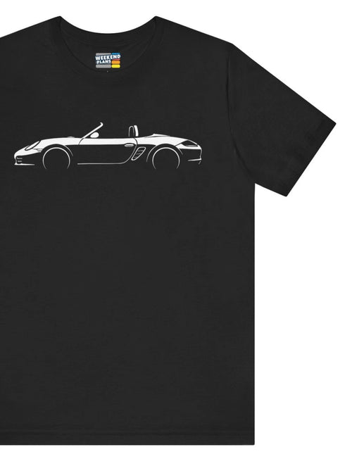 987.1 Porsche Boxster Silhouette Shirt : 987 Base / S 2005 - 2008