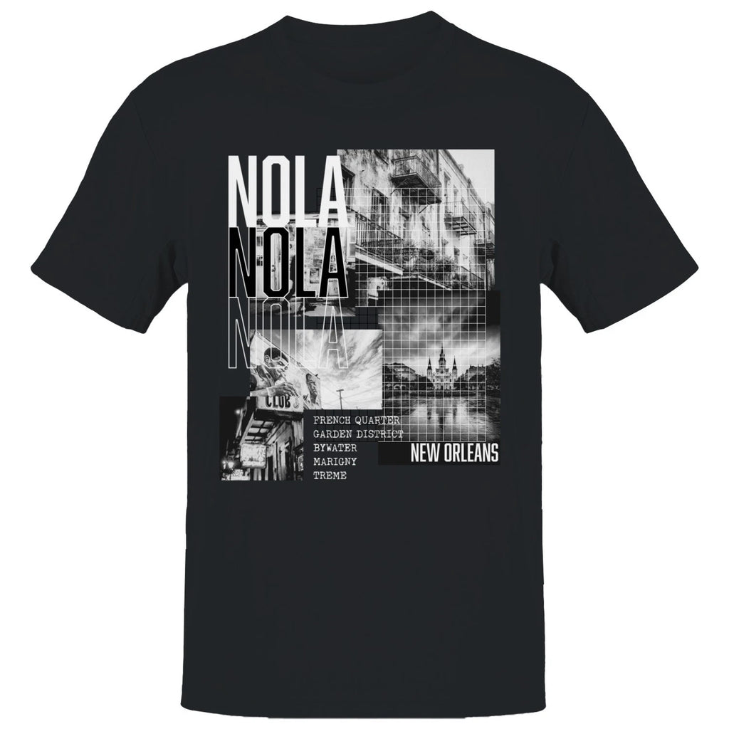 NOLA New Orleans Cityscape Collage Men's T-shirt
