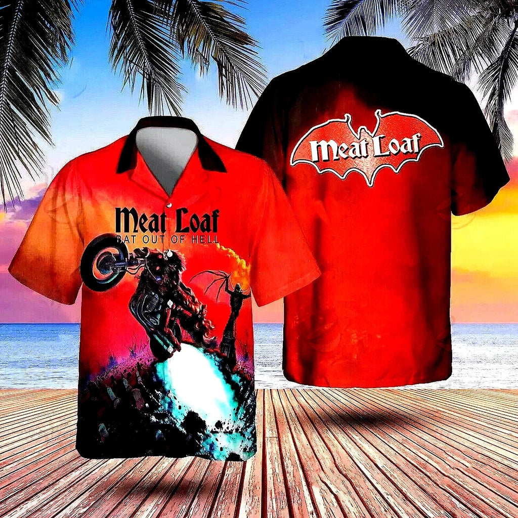 Meat Loaf First Album Hawaiian Shirt Size S-5XL UM521