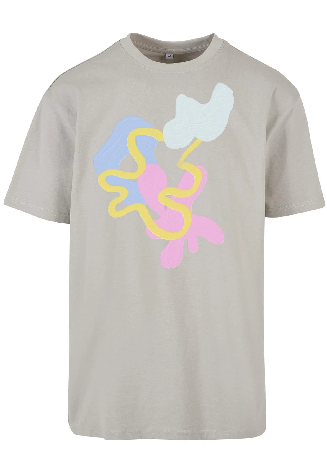 Mister Tee T-Shirt Oversize Abstrait Imprimé En Coton