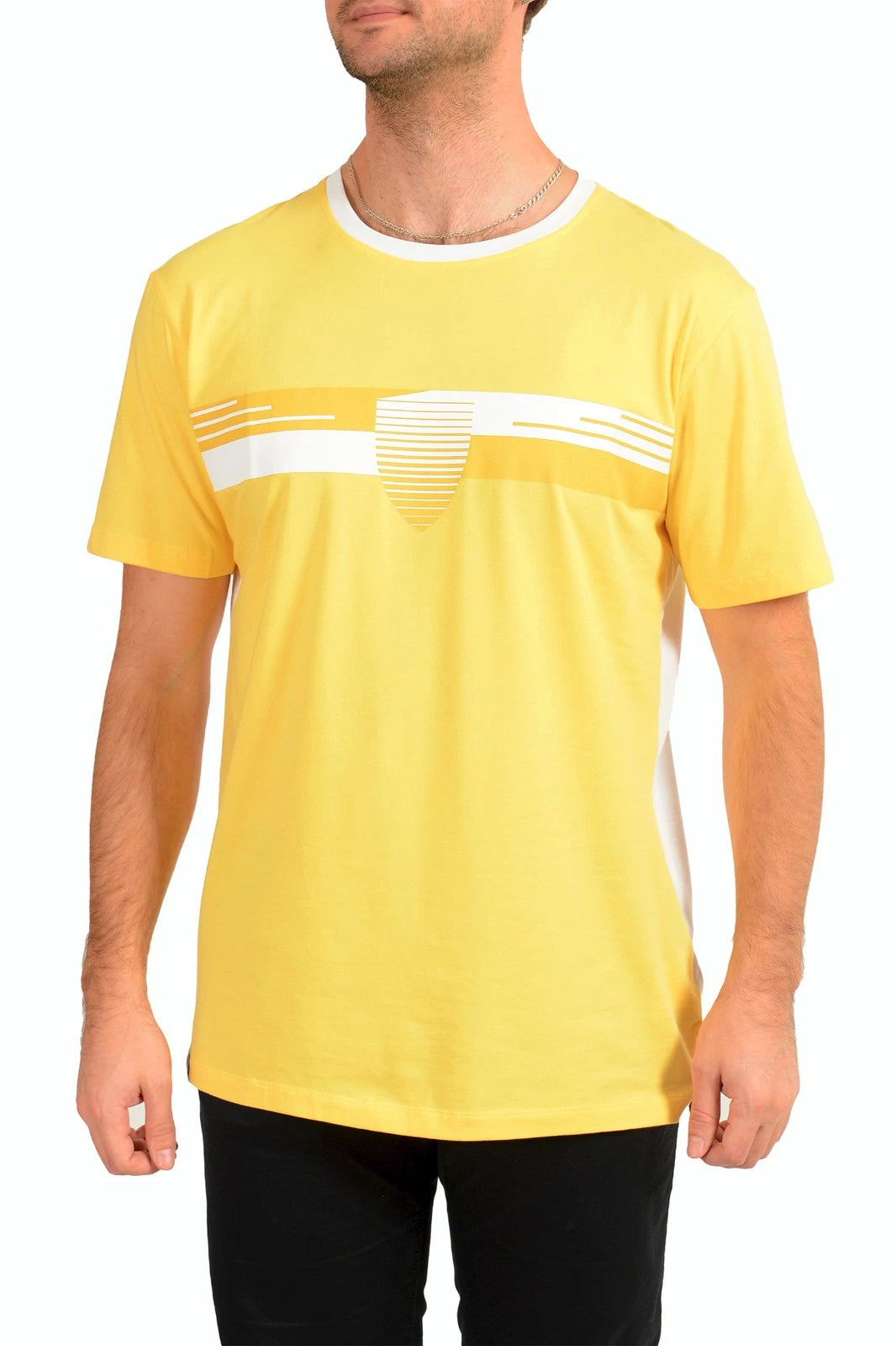 Scuderia Ferrari Men's "Dynamic Graphic Shield" Slim Fit Short Sleeve T-Shirt