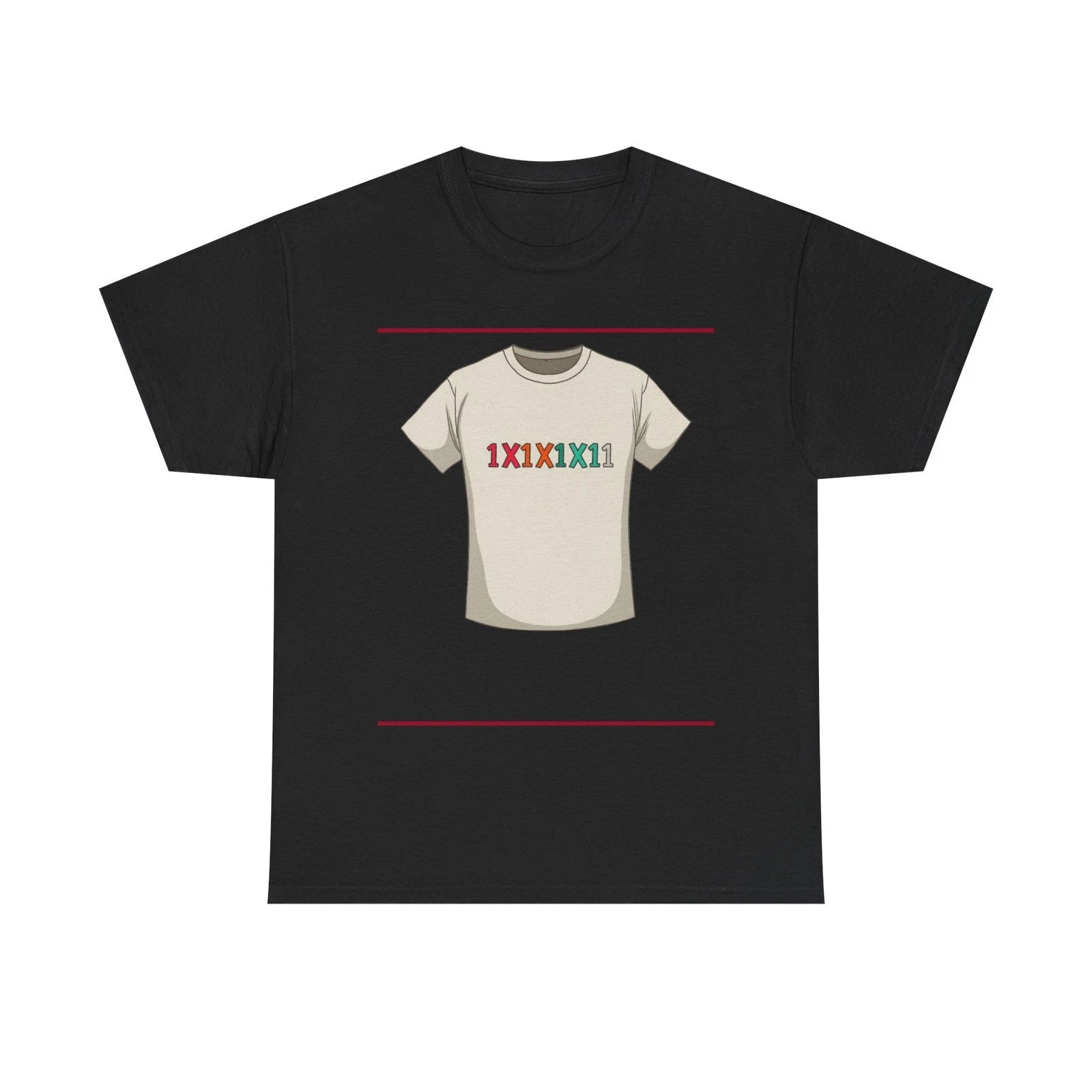 1X1X1X1 Shirt Meme Funny Viral – Unisex T-Shirt