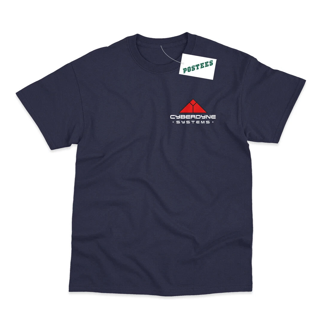 Cyberdyne Systems Logo Embroidered Inspired by Terminator T-Shirt