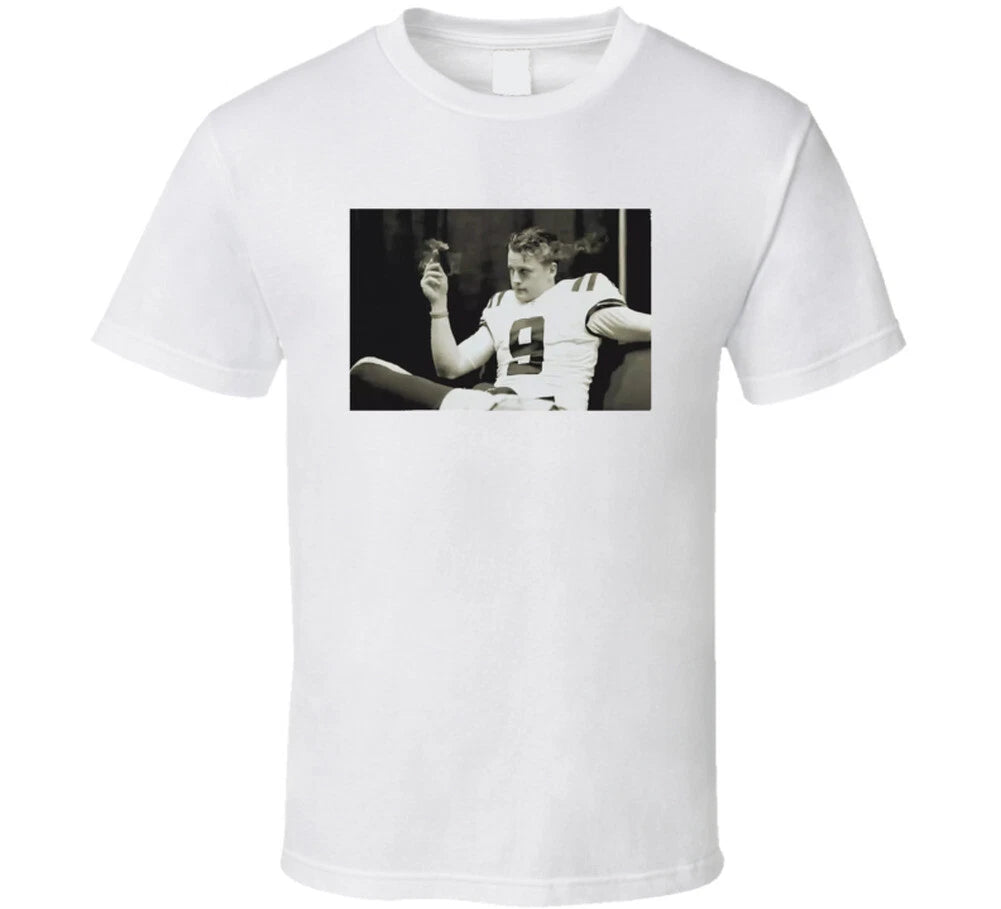 Joe Burrow Cigar Lsu Football Team Fan T Shirt