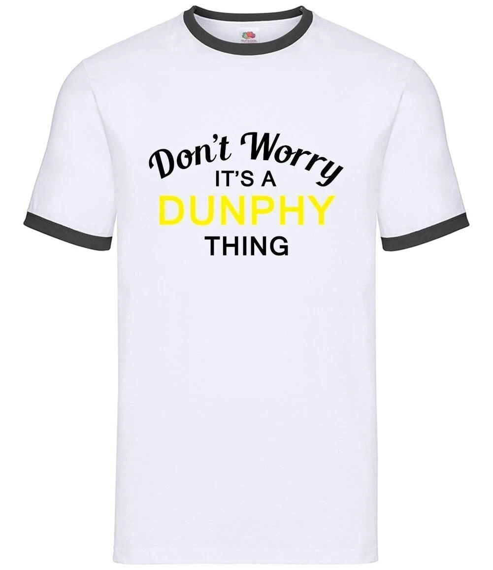 Don't Worry It's A Dunphy Thing - Mens Ringer - Modern TV Family Funny Phil