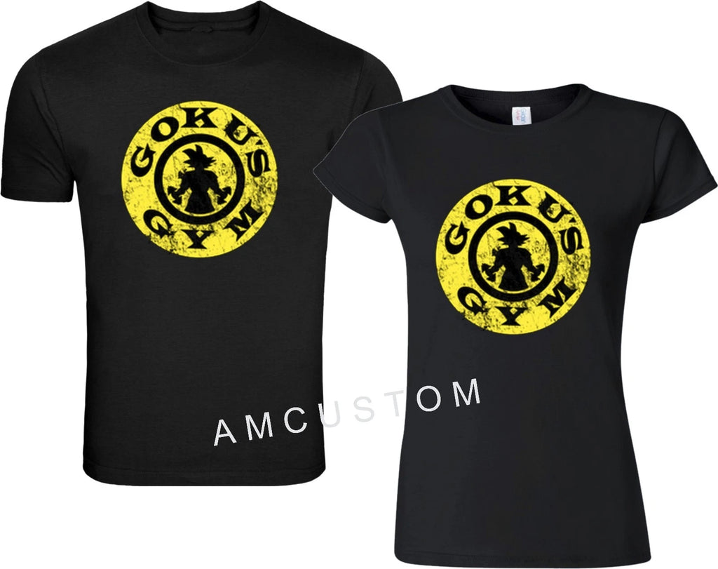 GOKU'S Gym Training Tees Gym Muscle Dragon funny cute T-Shirt