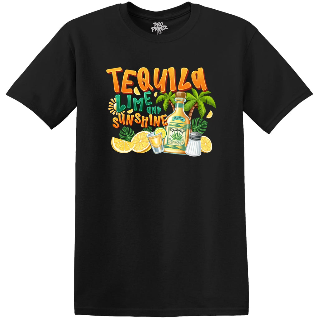 Funny T-Shirt "Tequila, Lime, & Sunshine"