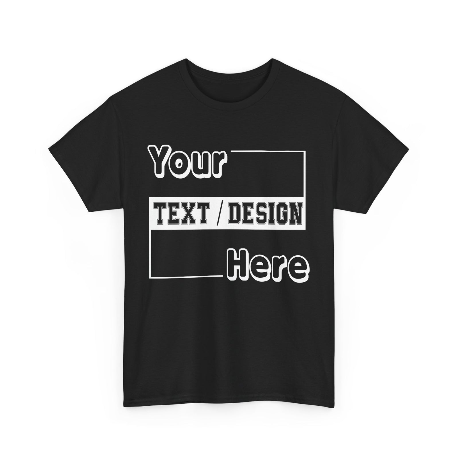 Custom Personalized T-Shirt, Print Your Logo Photo Text Custom Made Shirt