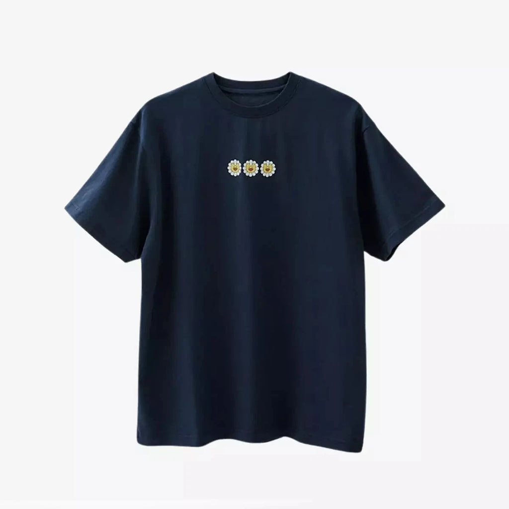 [NewJeans x Murakami] T-Shirt Navy / BUNNIES CAMP Tokyo 2024 Limited