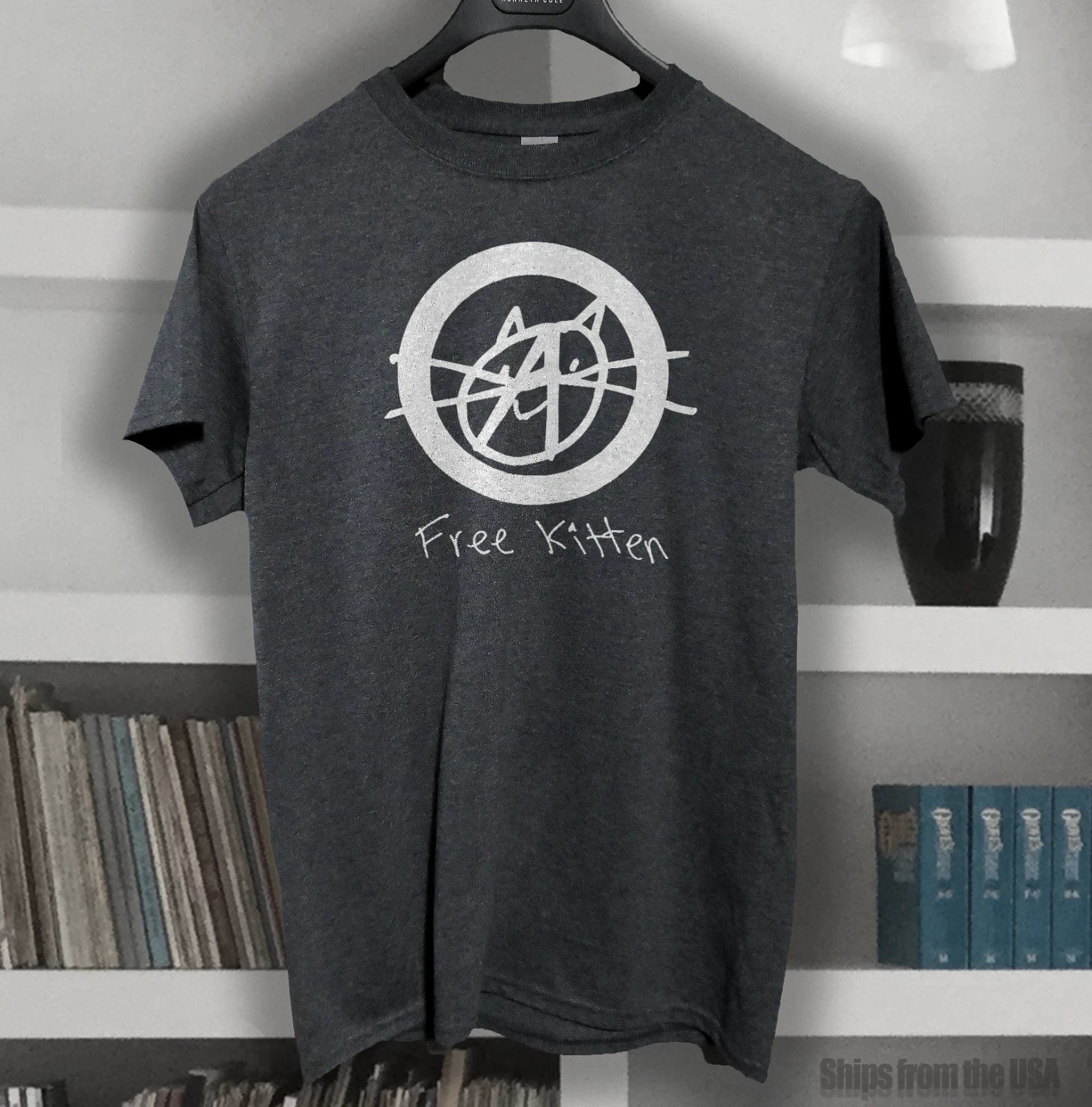 free kitten T shirt  T shirt short sleeve   pussy galore  pavement