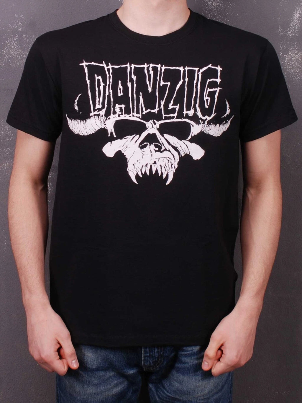 Danzig  logo Black T-Shirt Gildan