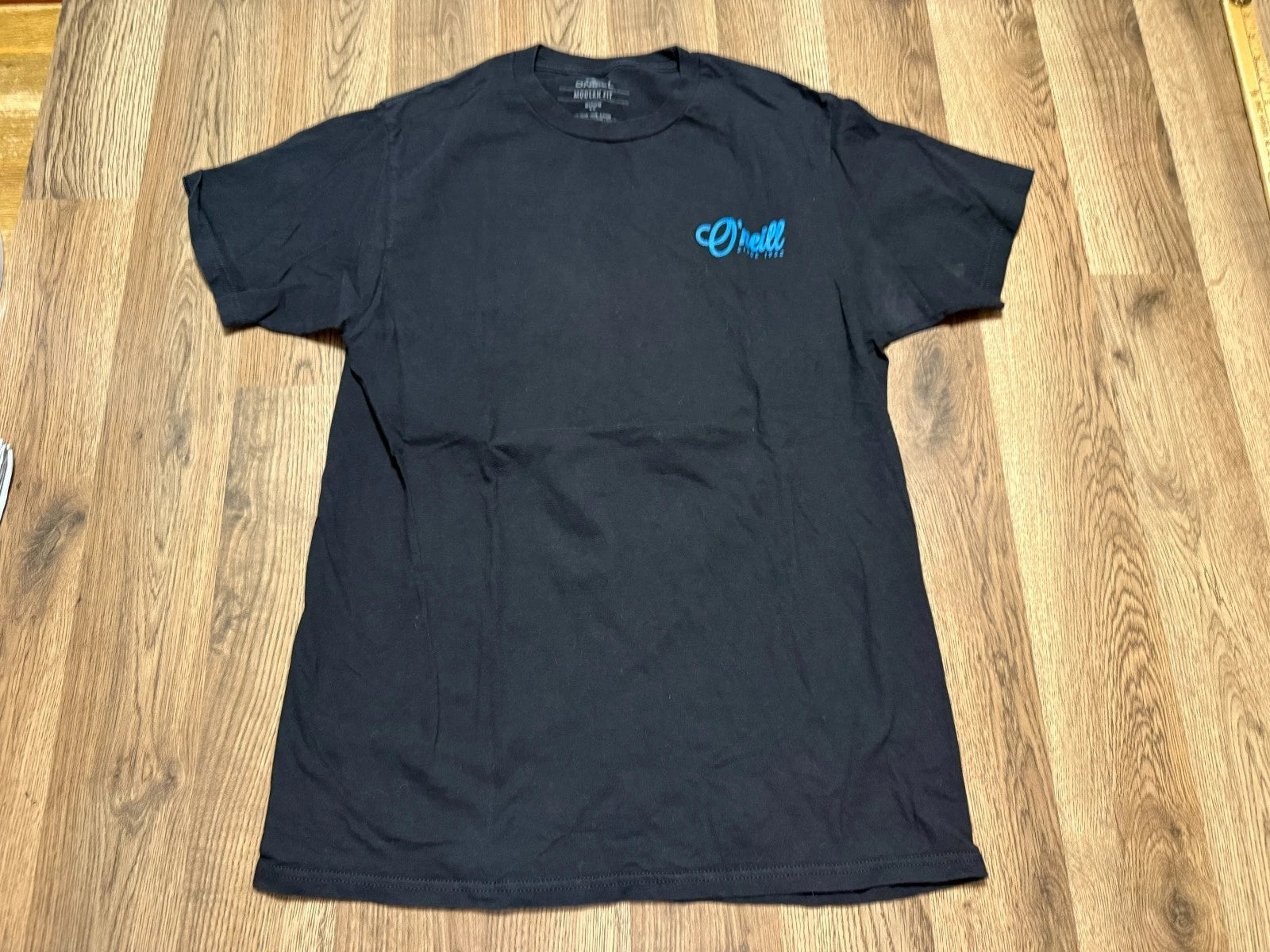 O'Neill Shirt, Men's Size Medium, Black, Crewneck, Modern Fit