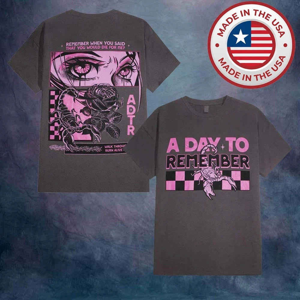 ADTR Big Rock Tour 2026 Anime Scorpion Unisex T-Shirt
