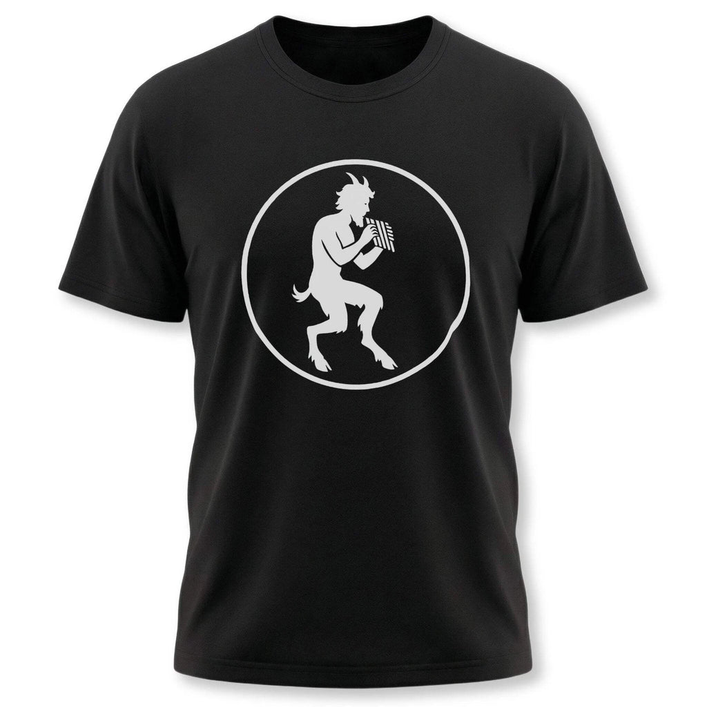Pan Satyr T-Shirt | Flute Playing Greek God Unisex Graphic Tee