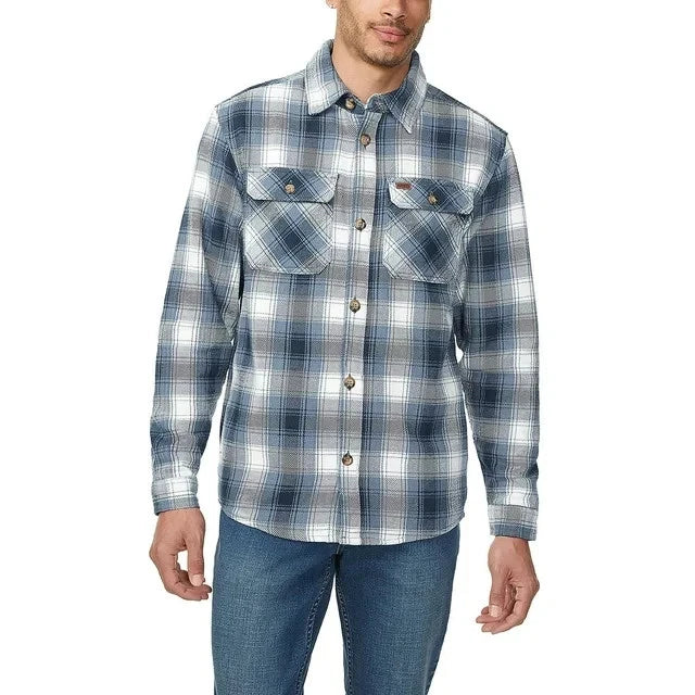 Buffalo Men's Shirt Jacket Size L Blue