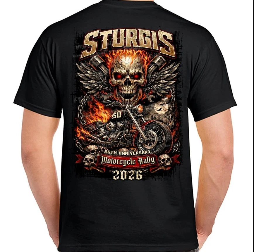 2026 Sturgis Motorcycle Rally Ride to the Grave  shirt - 86th Anniversary