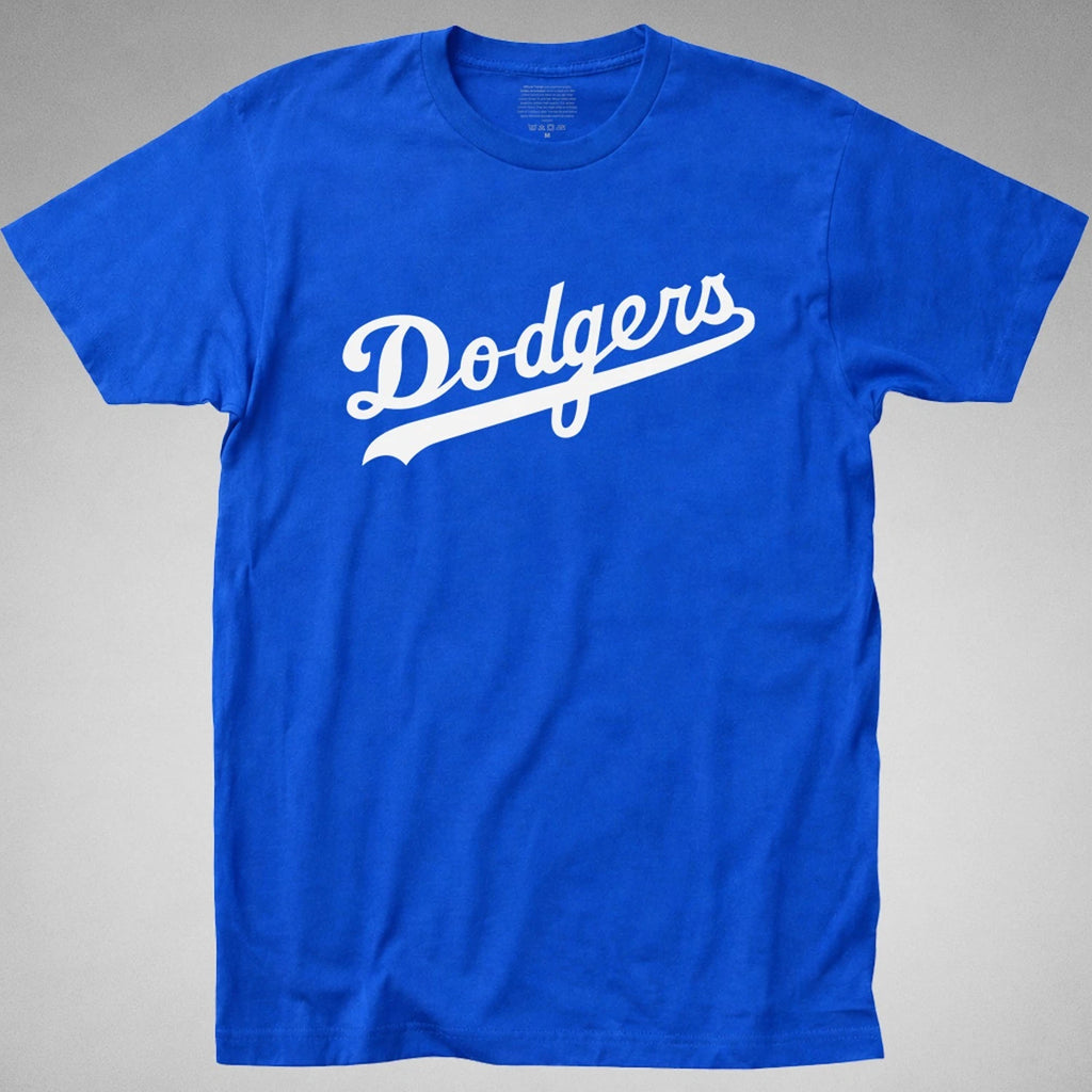 LA Dodgers Wordmark T-SHIRT tee Los Angeles Baseball LA LAD Men jersey