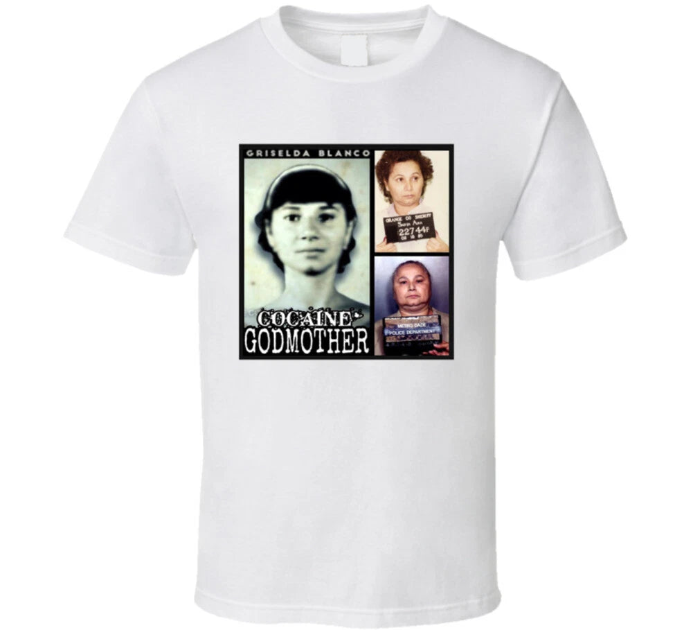 Griselda Blanco Cocaine Godmother Various Mugshots T Shirt