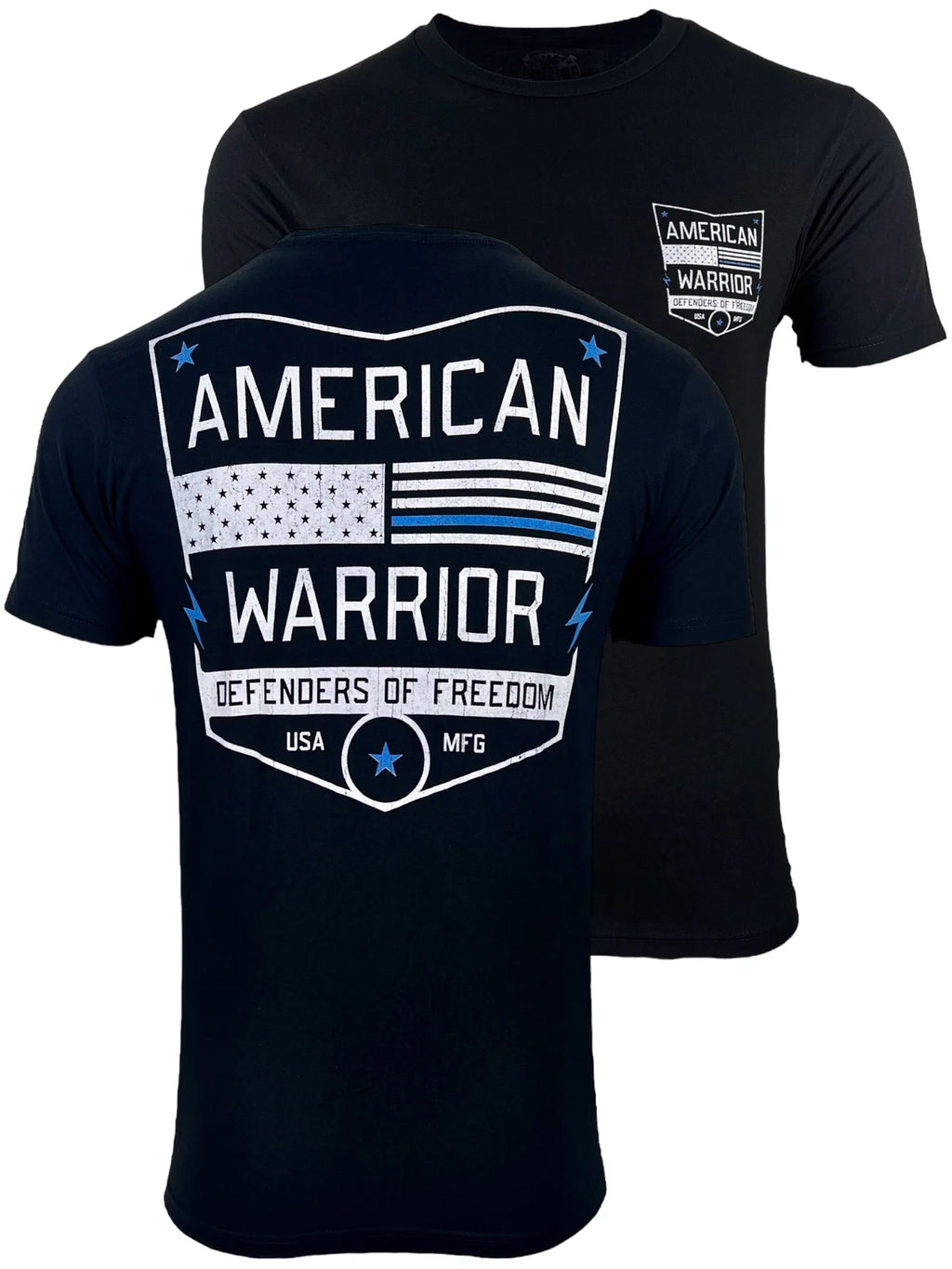 Howitzer Style Men's T-Shirt American Warrior Military Grunt MFG