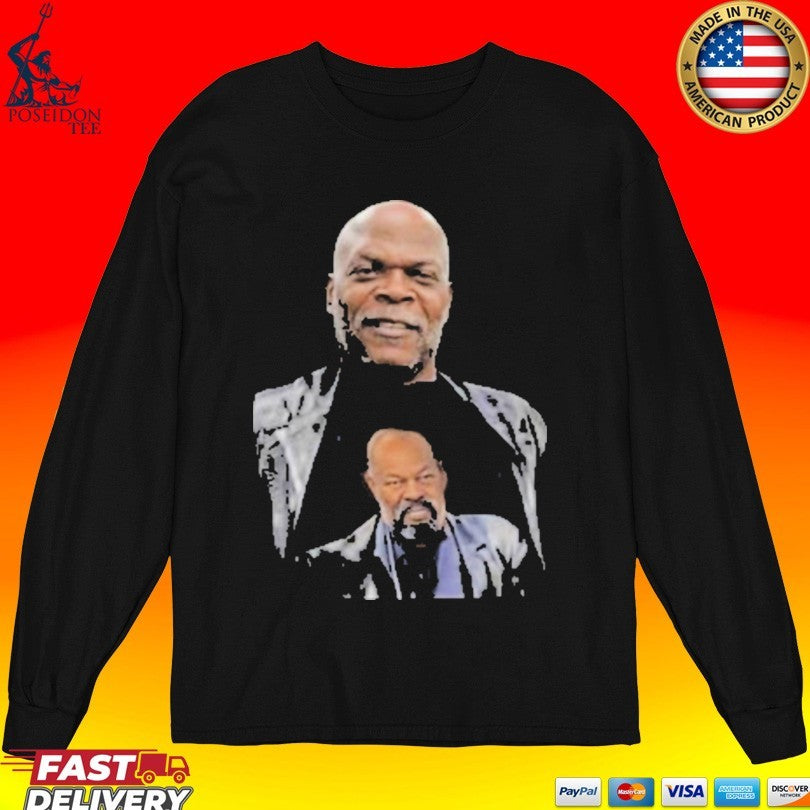 Samuel Jackson Wearing A T-shirt Of Himself T-shirt