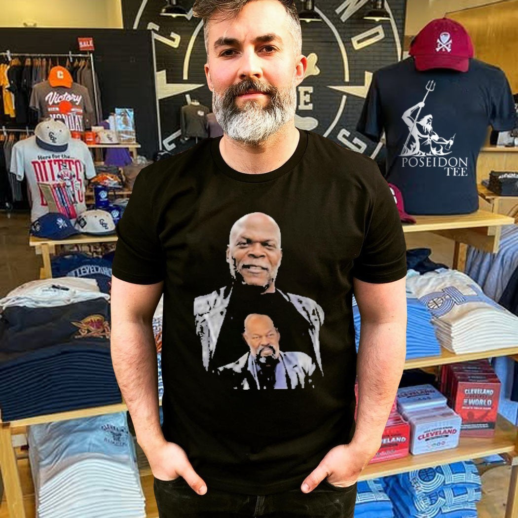 Samuel Jackson Wearing A T-shirt Of Himself T-shirt