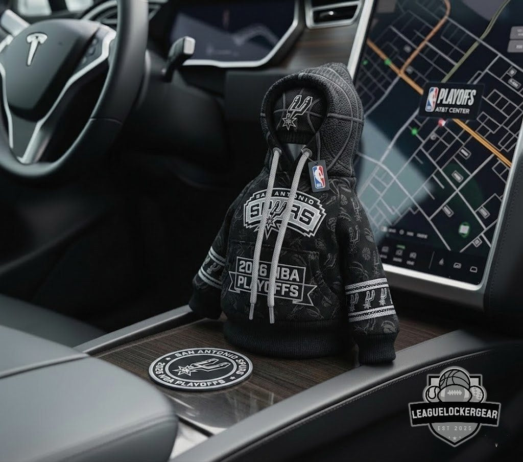 San Antonio Spurs 2026 NBA Playoffs Car Gear Shift Hoodie