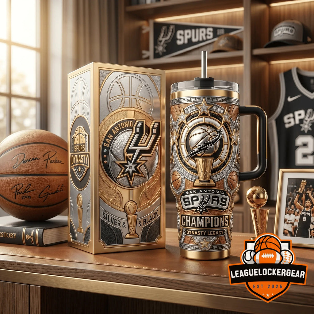 San Antonio Spurs Champions Dynasty Legacy Tumbler with Handle